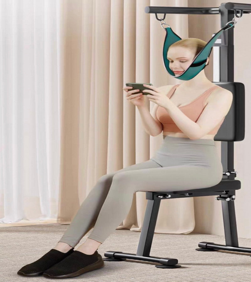 Electric Neck Traction Chair - Stretch Decompression for Pain Relief