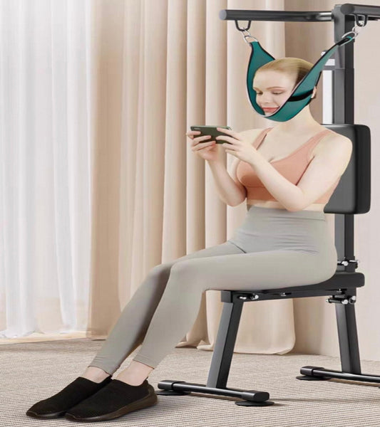 Electric Neck Traction Chair - Stretch Decompression for Pain Relief